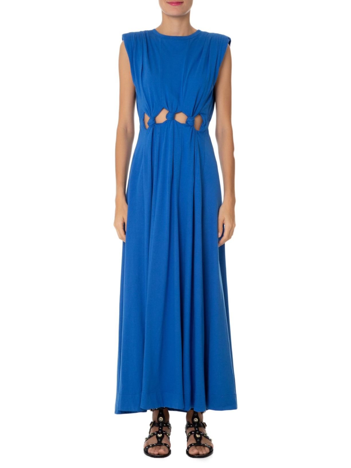 Vestido Cropped Nós  Azul Farm