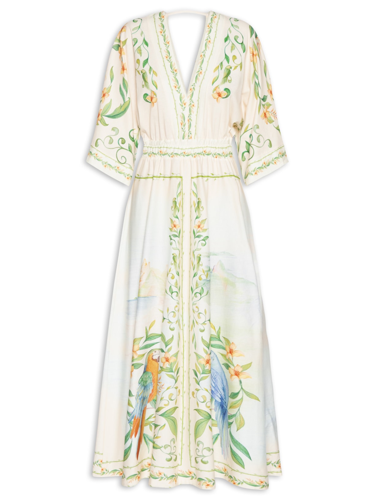 Vestido Cropped Respiro De Rio - Off White