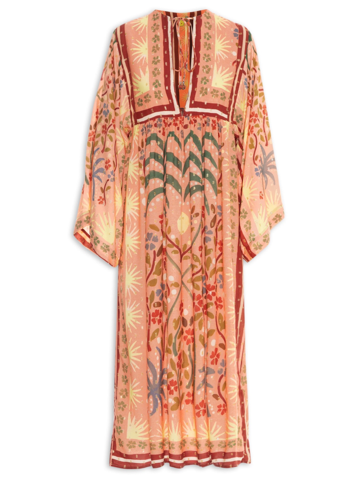 Vestido Cropped Tarde De Verão - Rosa