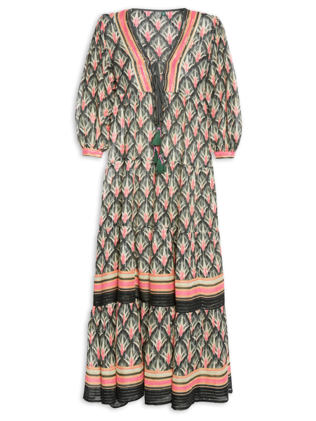 Vestido Cropped Tropicaxi - Rosa