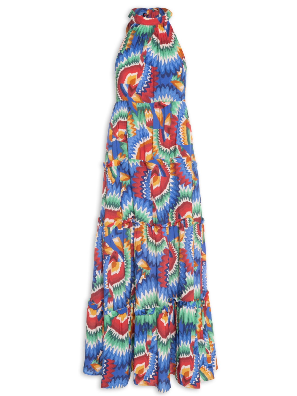 Vestido Cropped Tuka - Azul