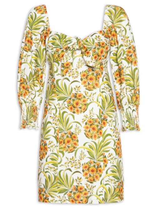 Vestido Curto Abacaflor - Verde