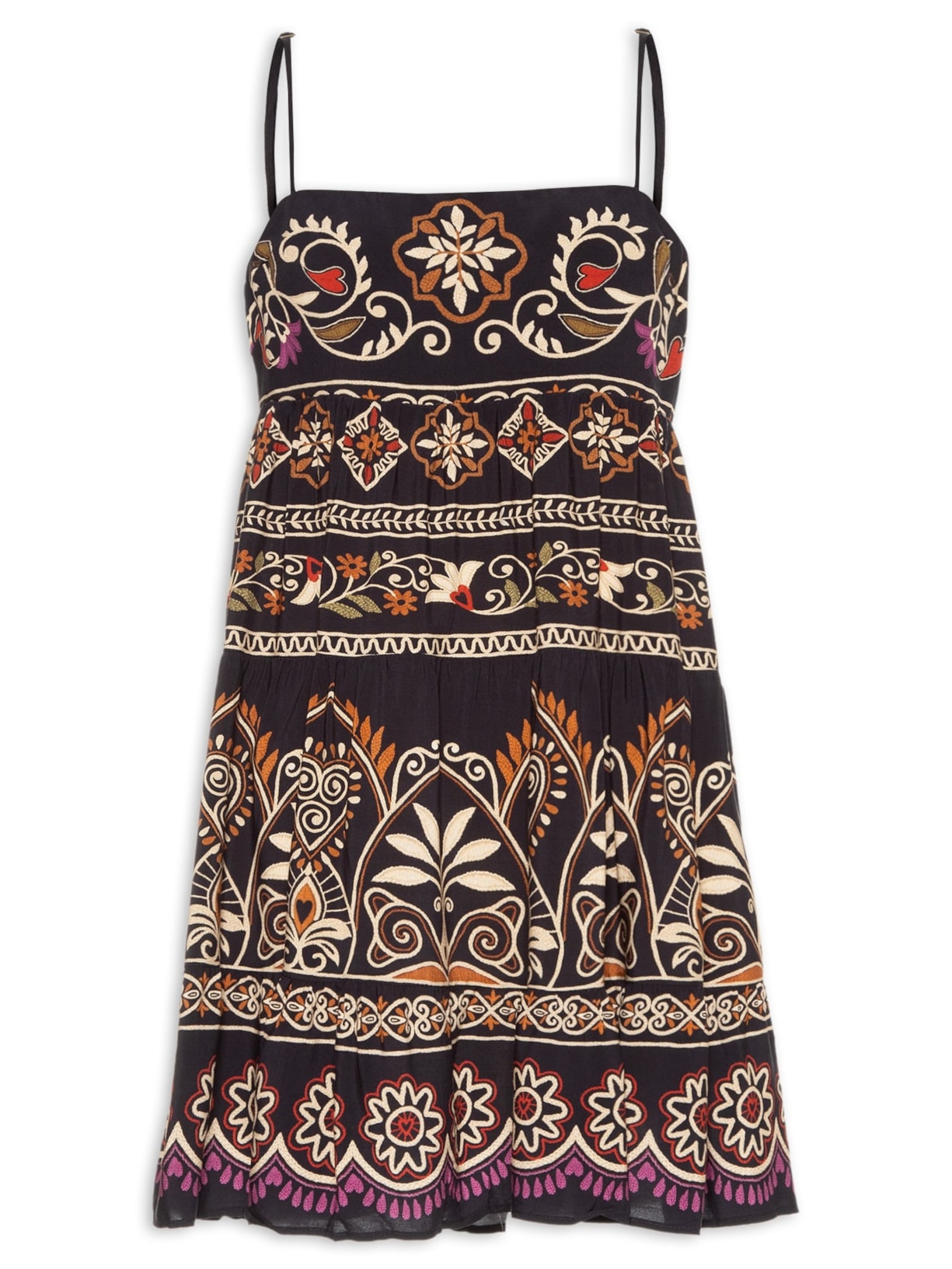 Vestido Curto Adriele - Preto