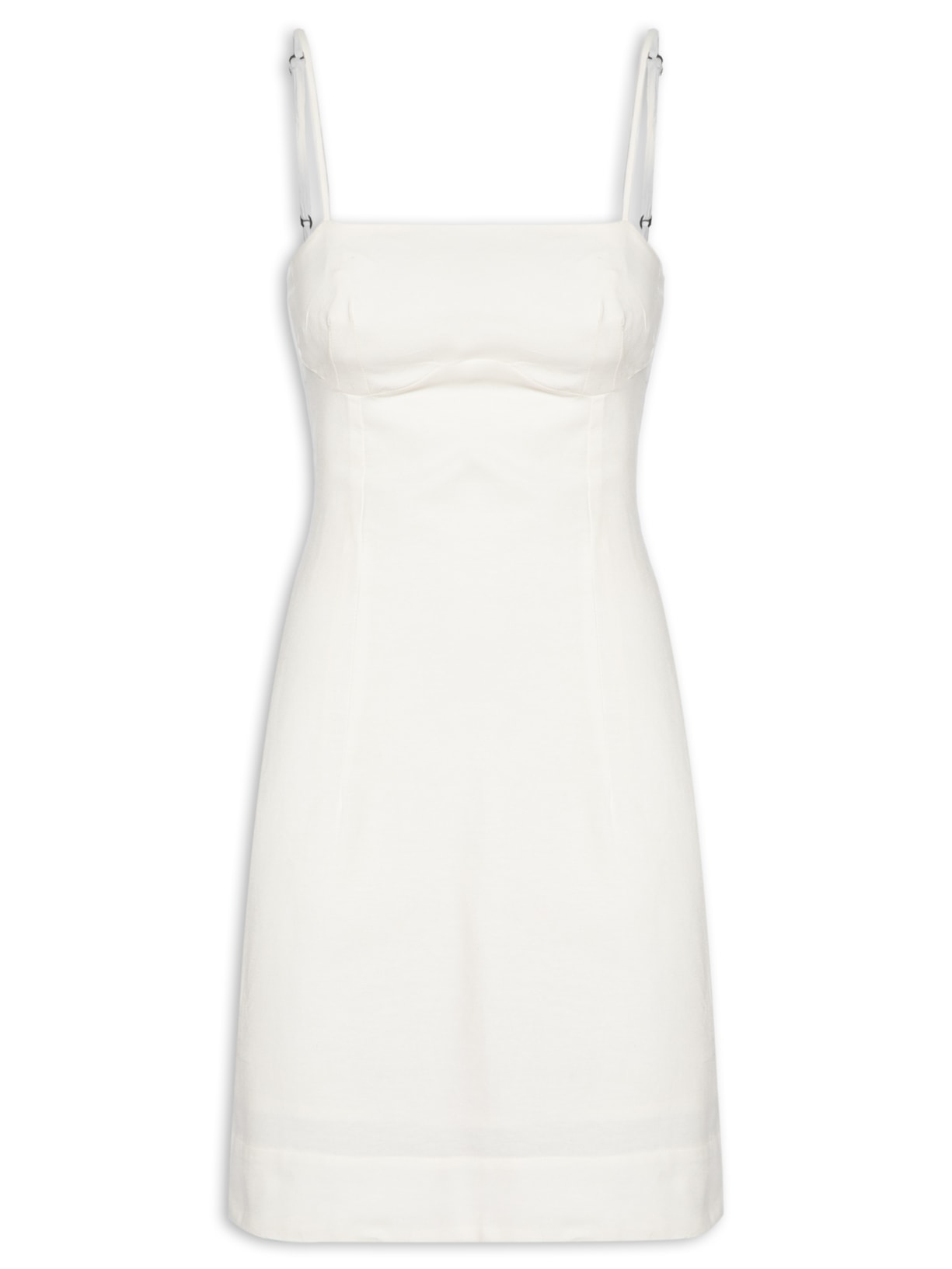 Vestido Curto Alcinhas - Branco