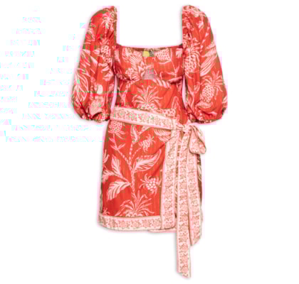 Vestido Curto Amalfi - Vermelho