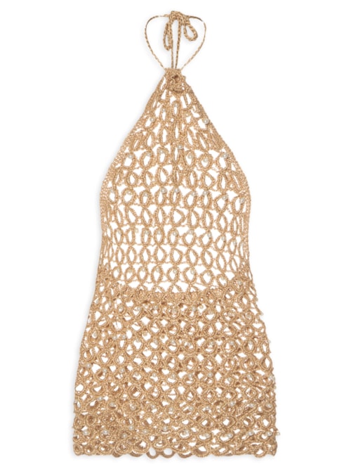 Vestido Curto Ana - Bege