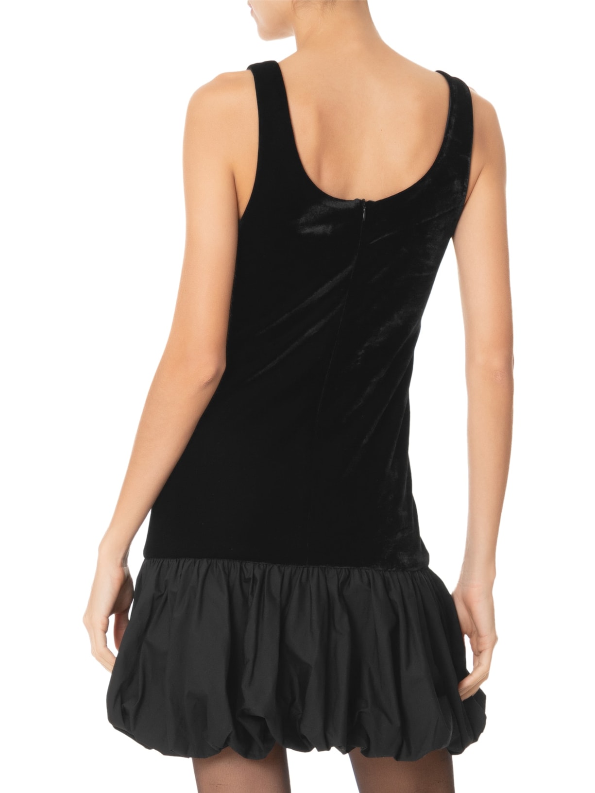 Vestido Curto Angélica Balonê Preto Fabulous Agilitá