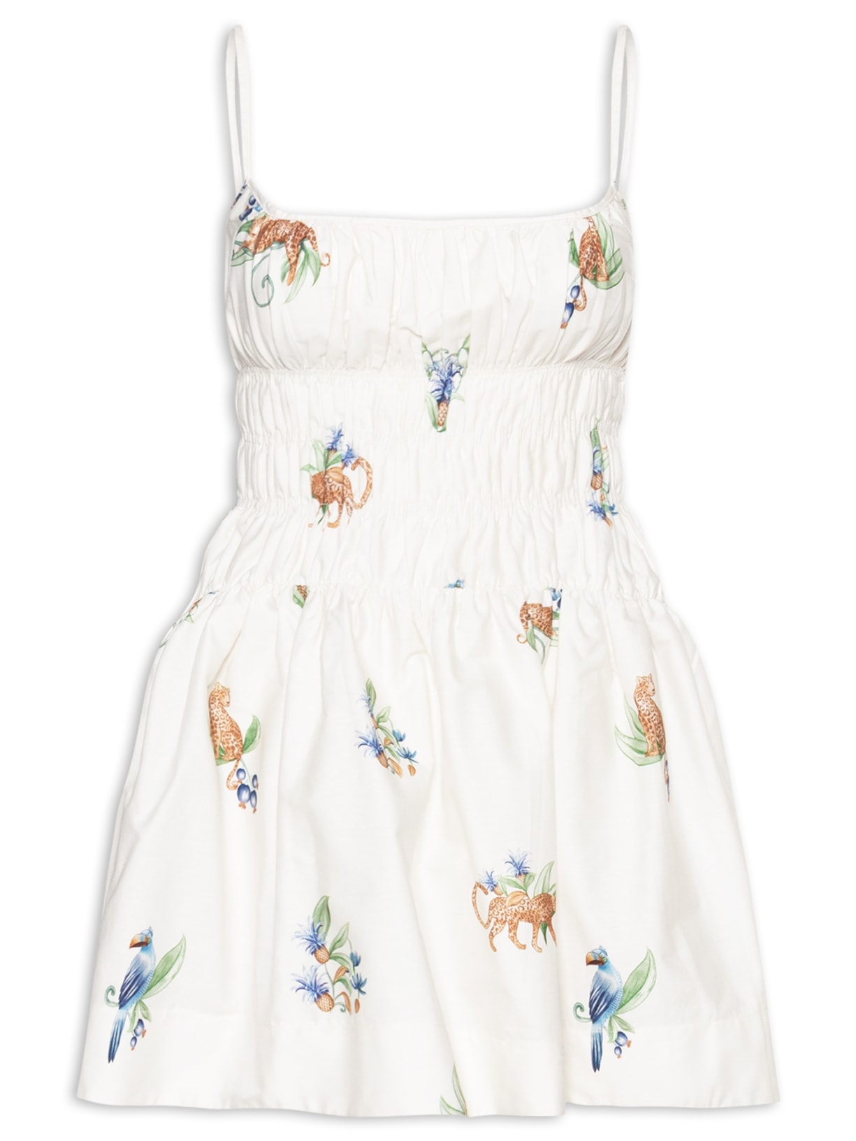 Vestido Curto Aninha - Branco