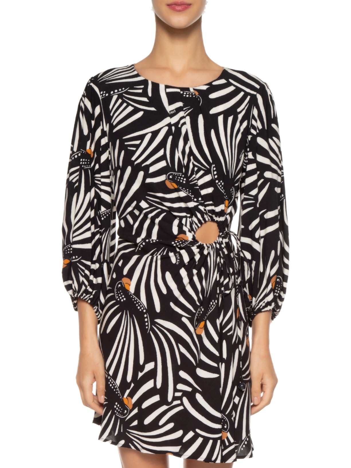 Vestido Curto Araríssima Preto Farm