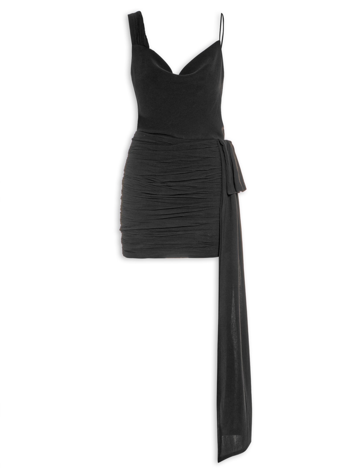 Vestido Curto Aurora - Preto