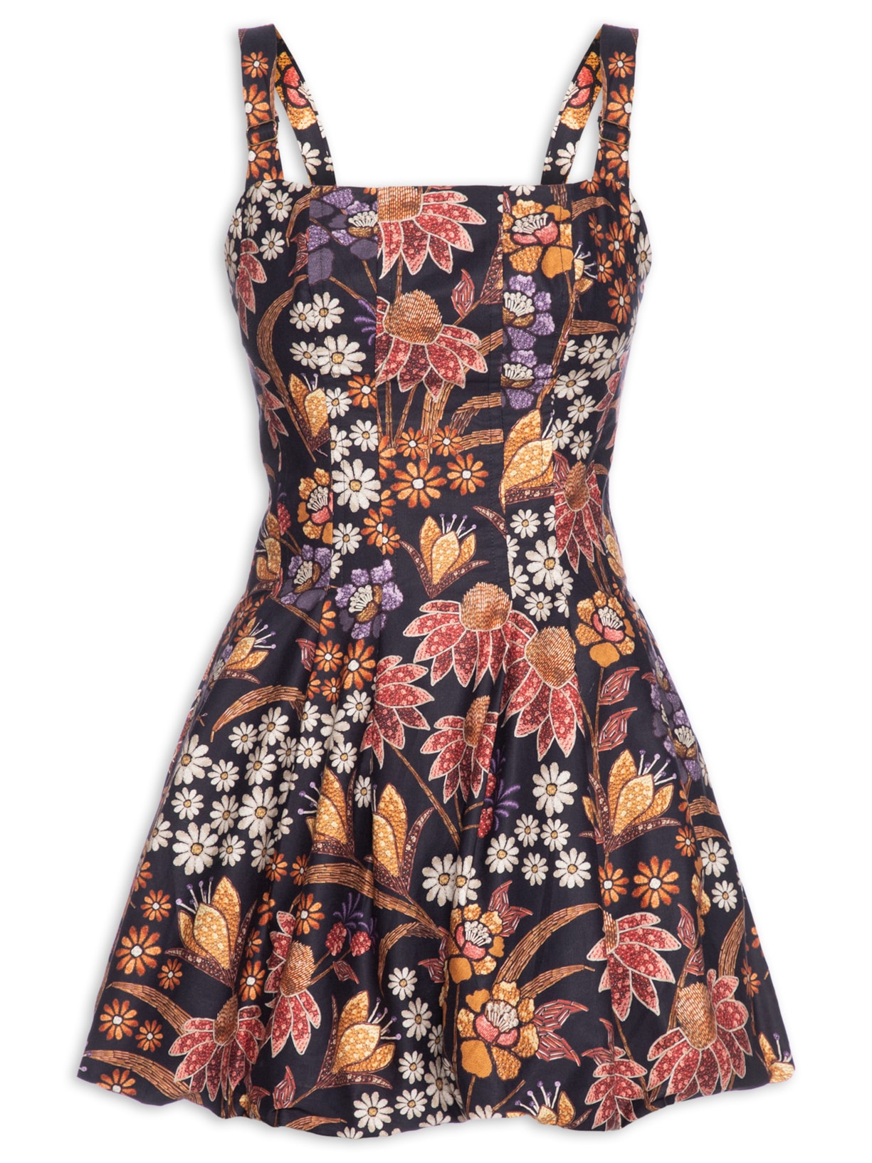 Vestido Curto Balone Lili - Preto