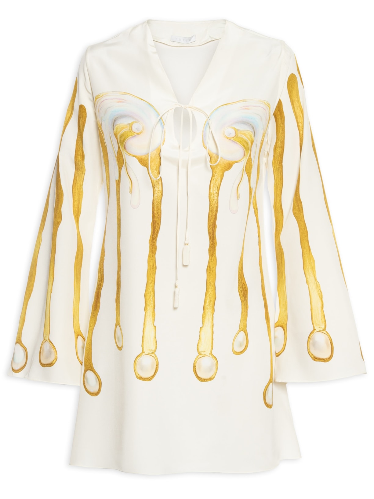 Vestido Curto - Bege