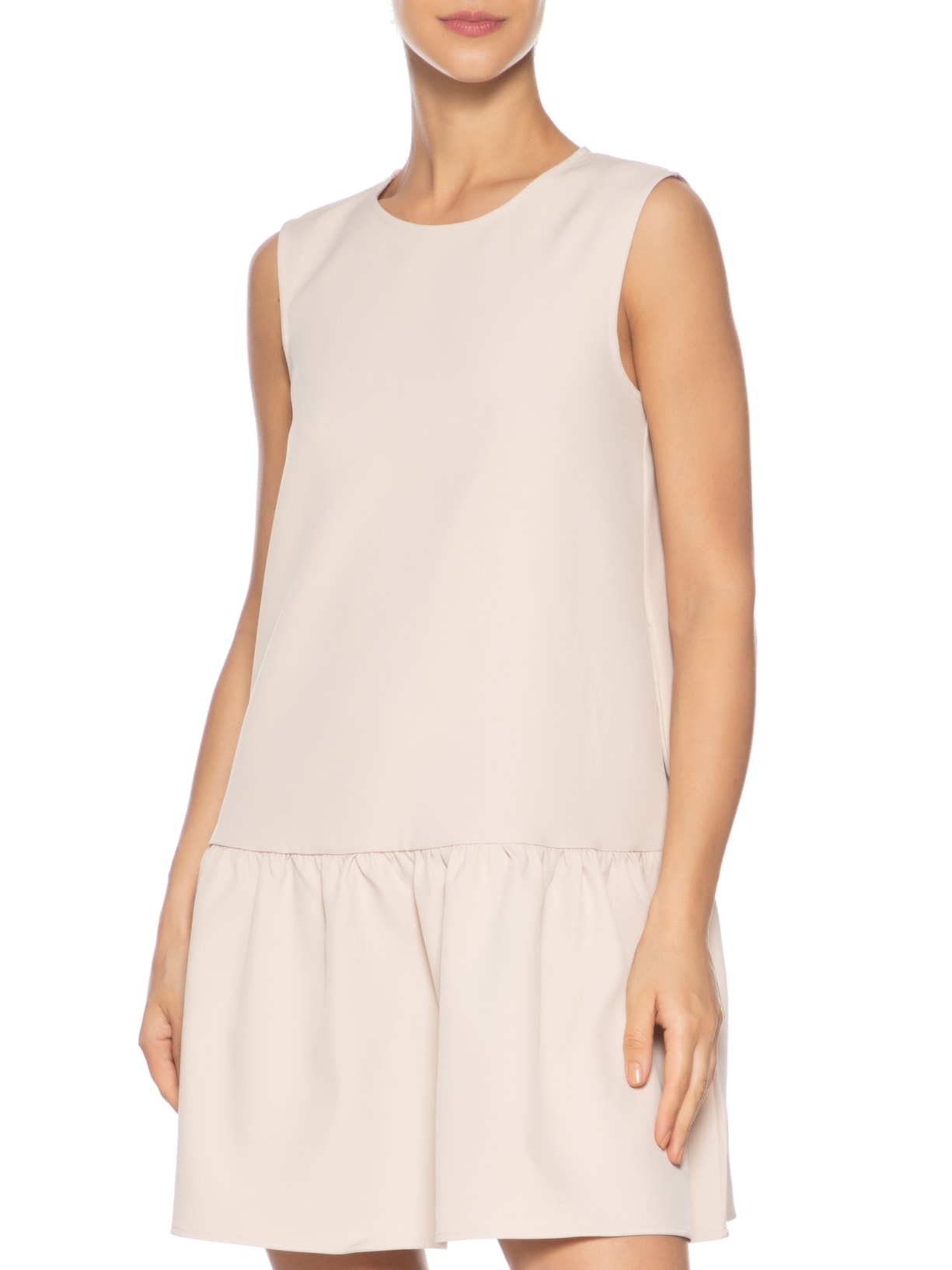 Vestido Curto Bege Market 33