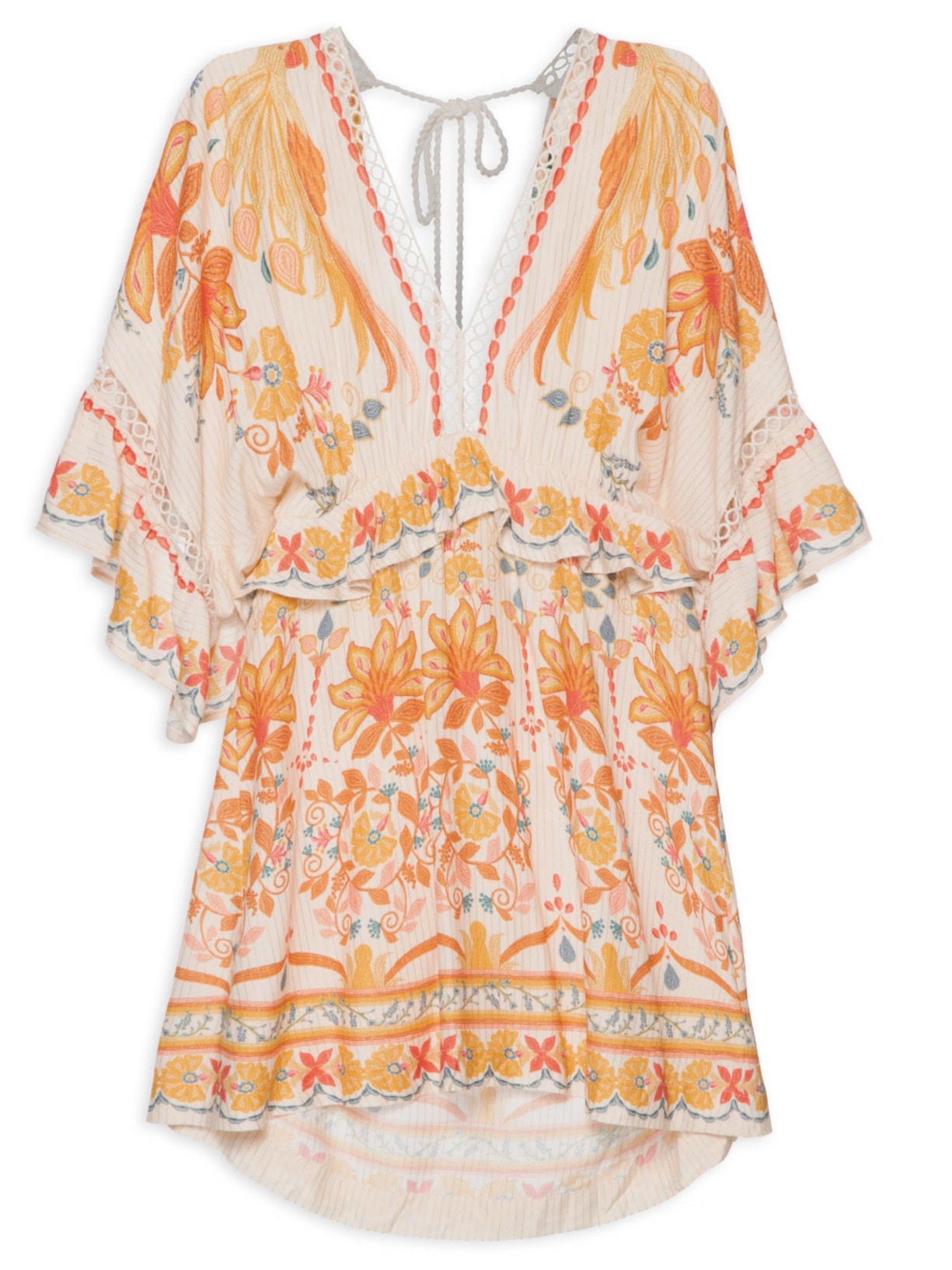 Vestido Curto Bella - Amarelo