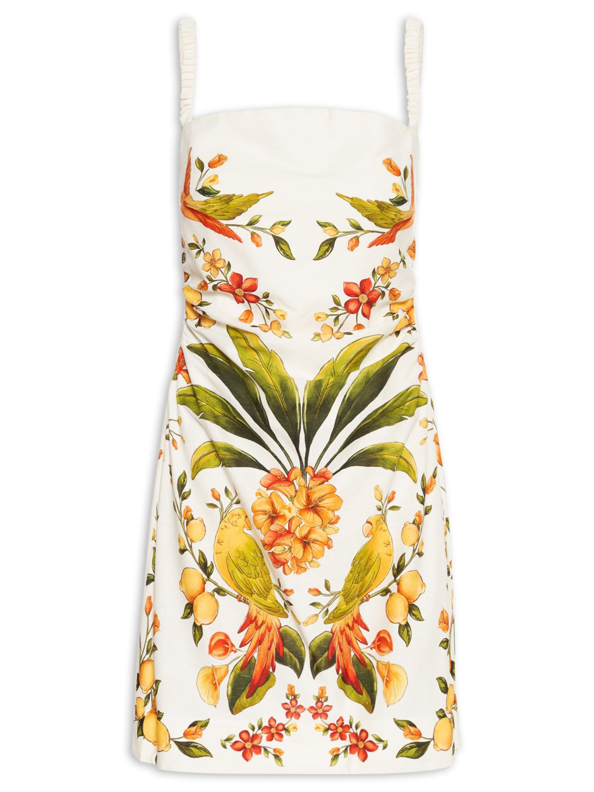 Vestido Curto Bosque Chic - Branco