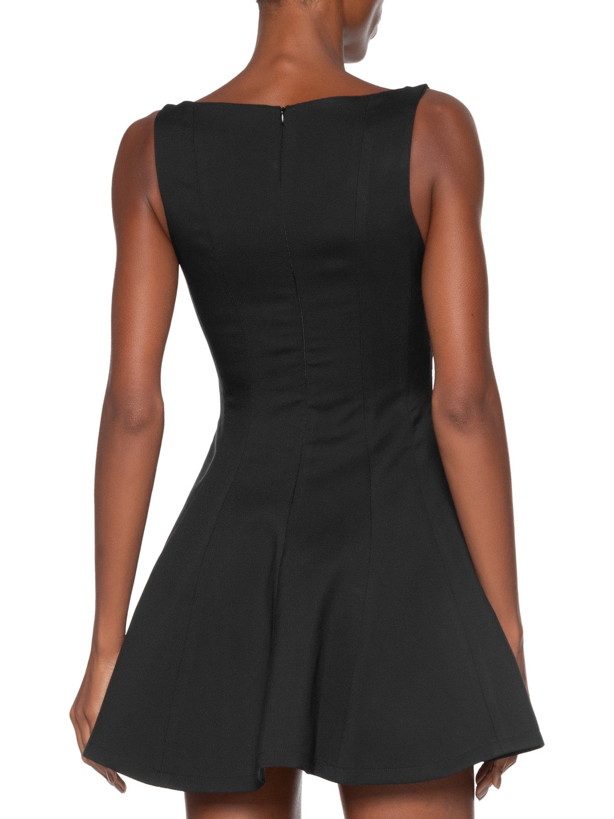 Vestido Curto Camile Cinto Laço Preto Fabulous Agilitá