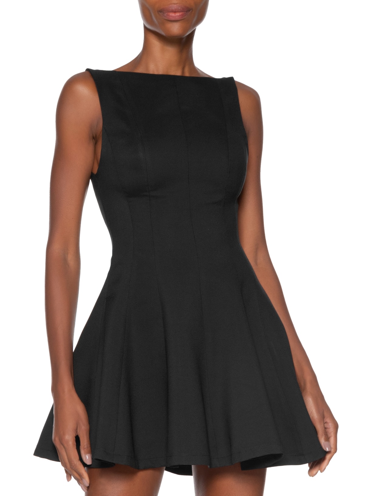 Vestido Curto Camile Cinto Laço Preto Fabulous Agilitá