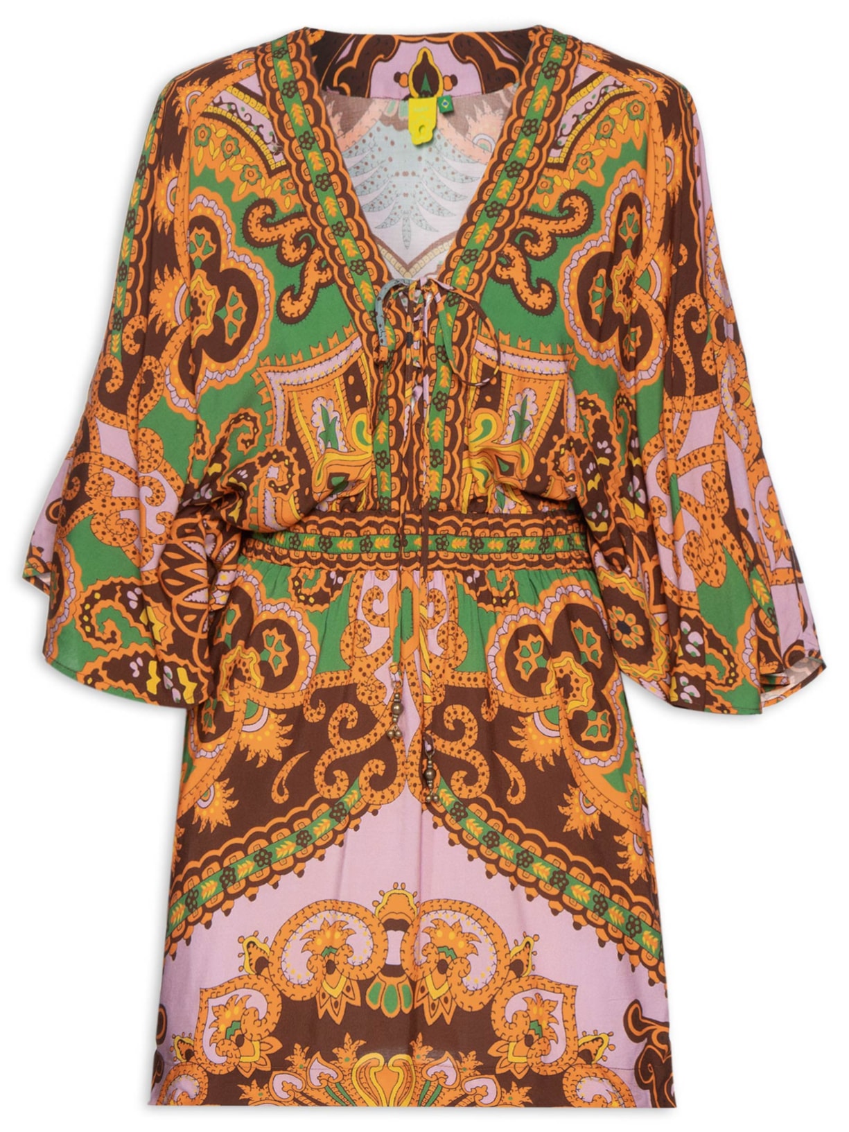 Vestido Curto Capadocia - Marrom