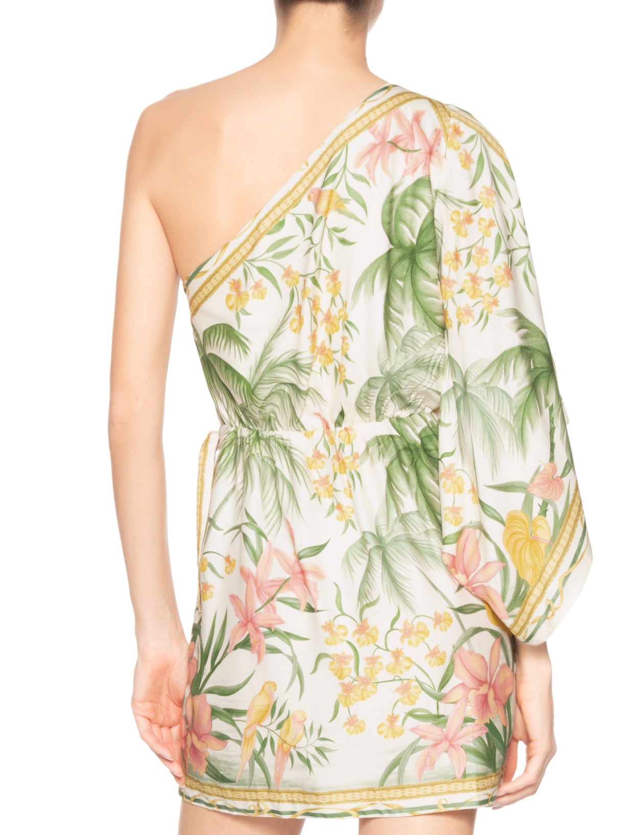 Vestido Curto Capri Bege Farm