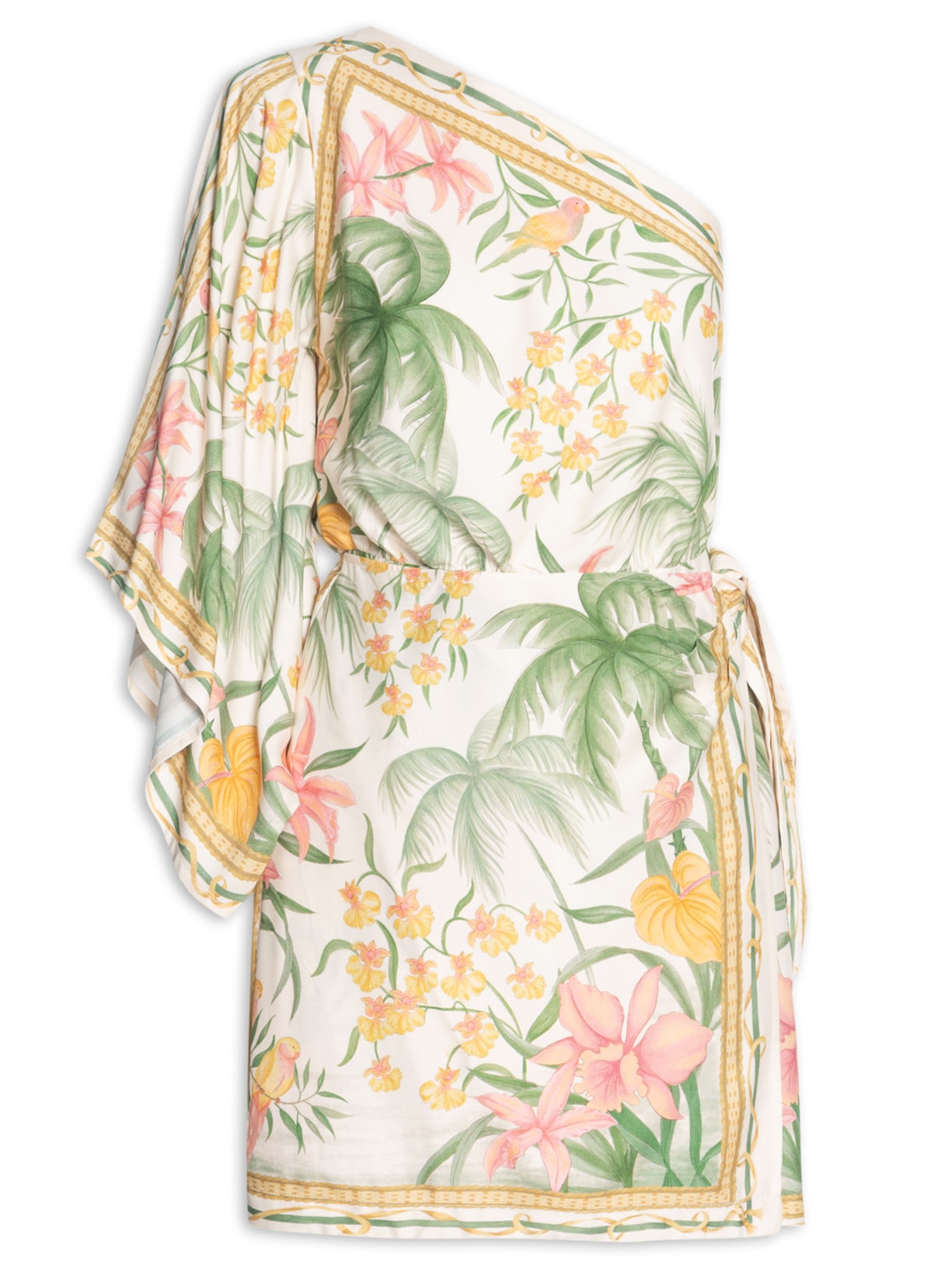 Vestido Curto Capri - Bege