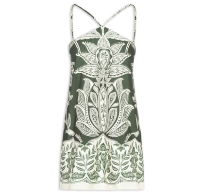 Vestido Curto Céu De Arara - Verde