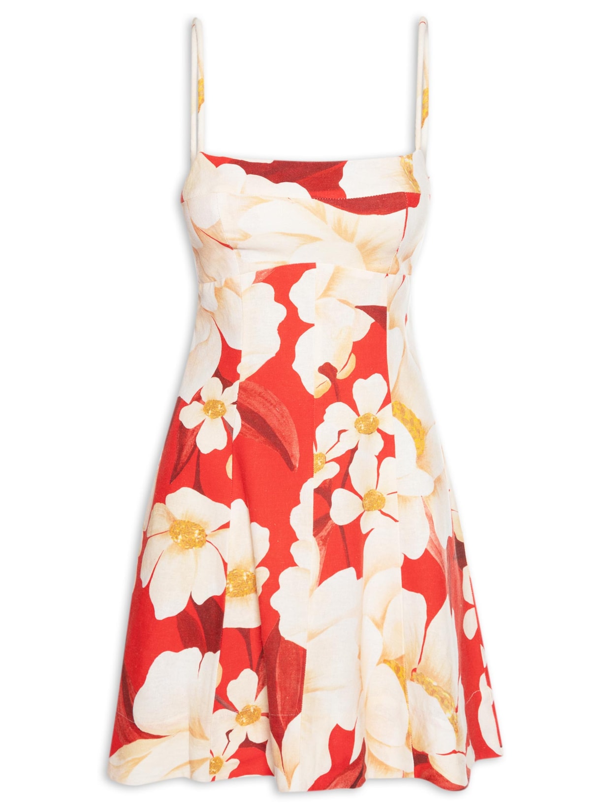 Vestido Curto Chita Bella - Vermelho