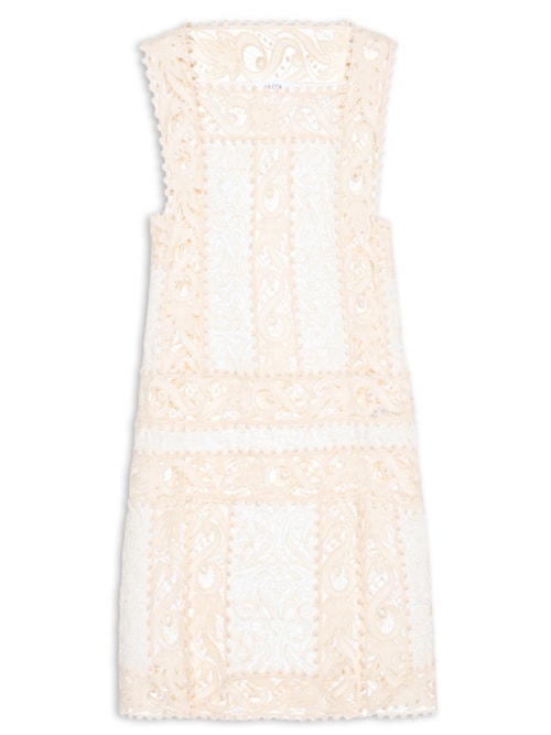 Vestido Curto Convés - Bege