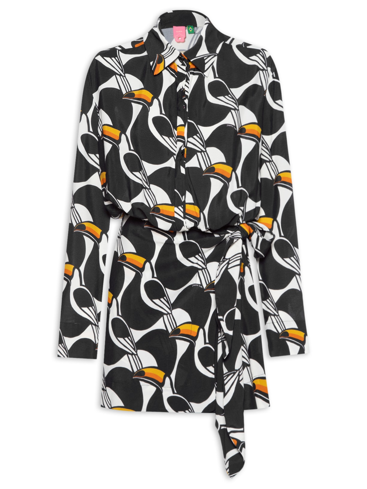 Vestido Curto Copatucano - Preto