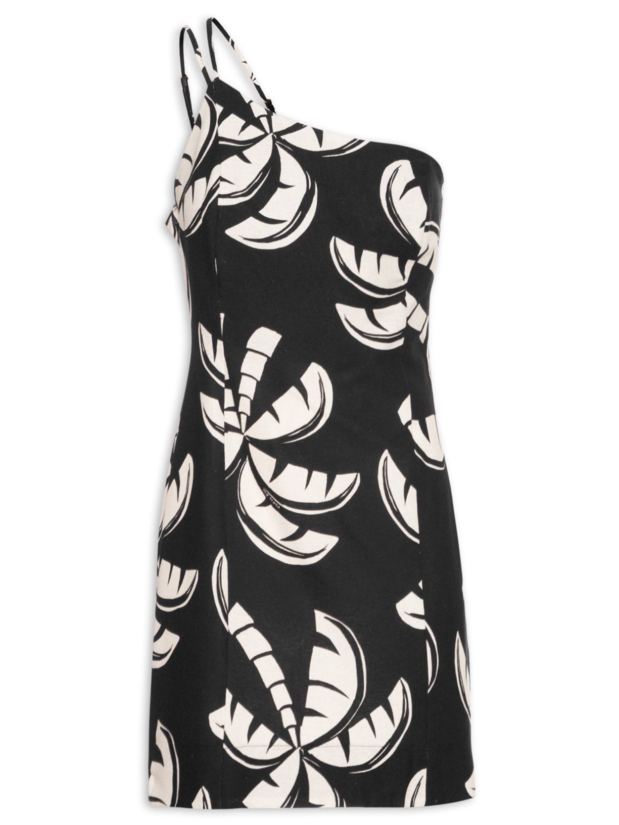 Vestido Curto Coqueirada - Preto