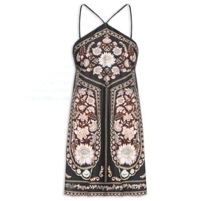 Vestido Curto Daniela - Preto