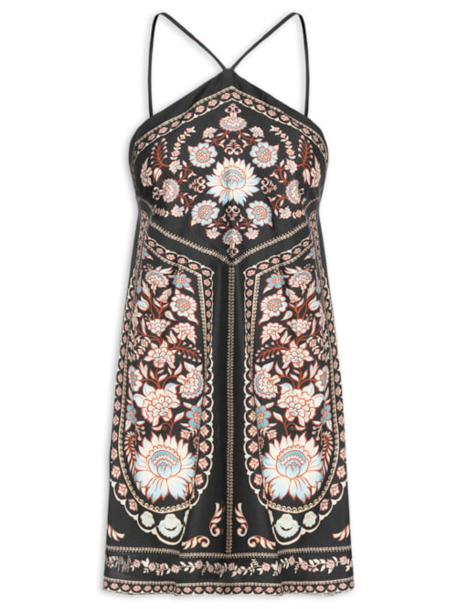 Vestido Curto Daniela - Preto