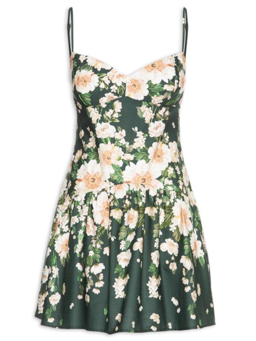 Vestido Curto Diana - Verde