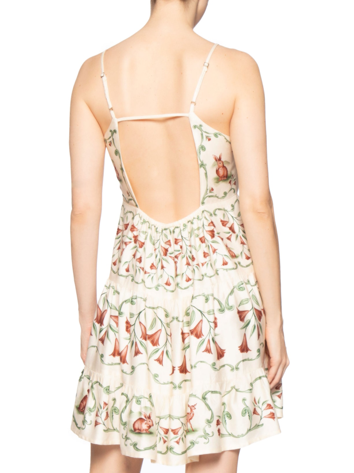 Vestido Curto Doce Encanto Rosa Farm
