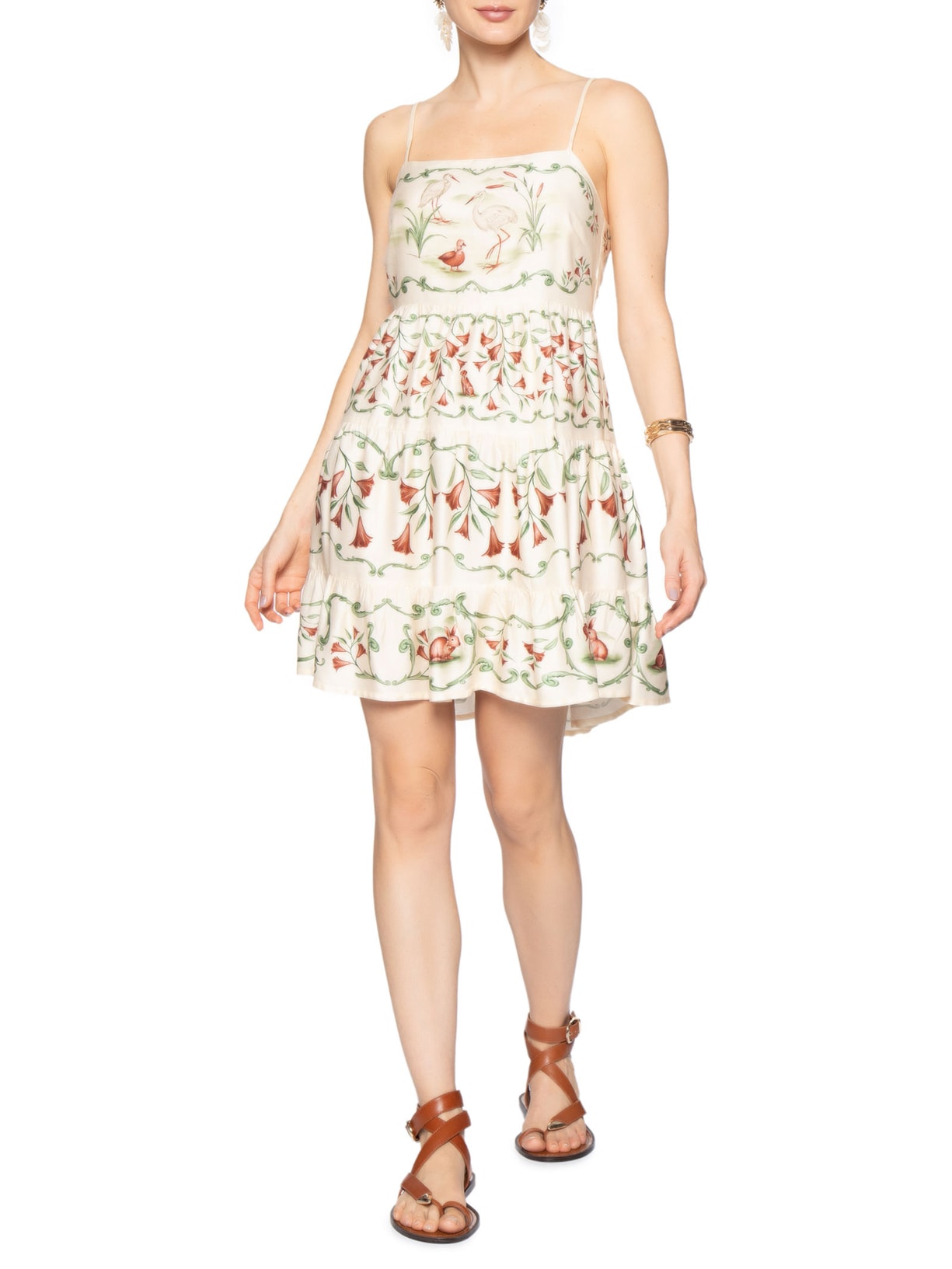 Vestido Curto Doce Encanto – Rosa Farm