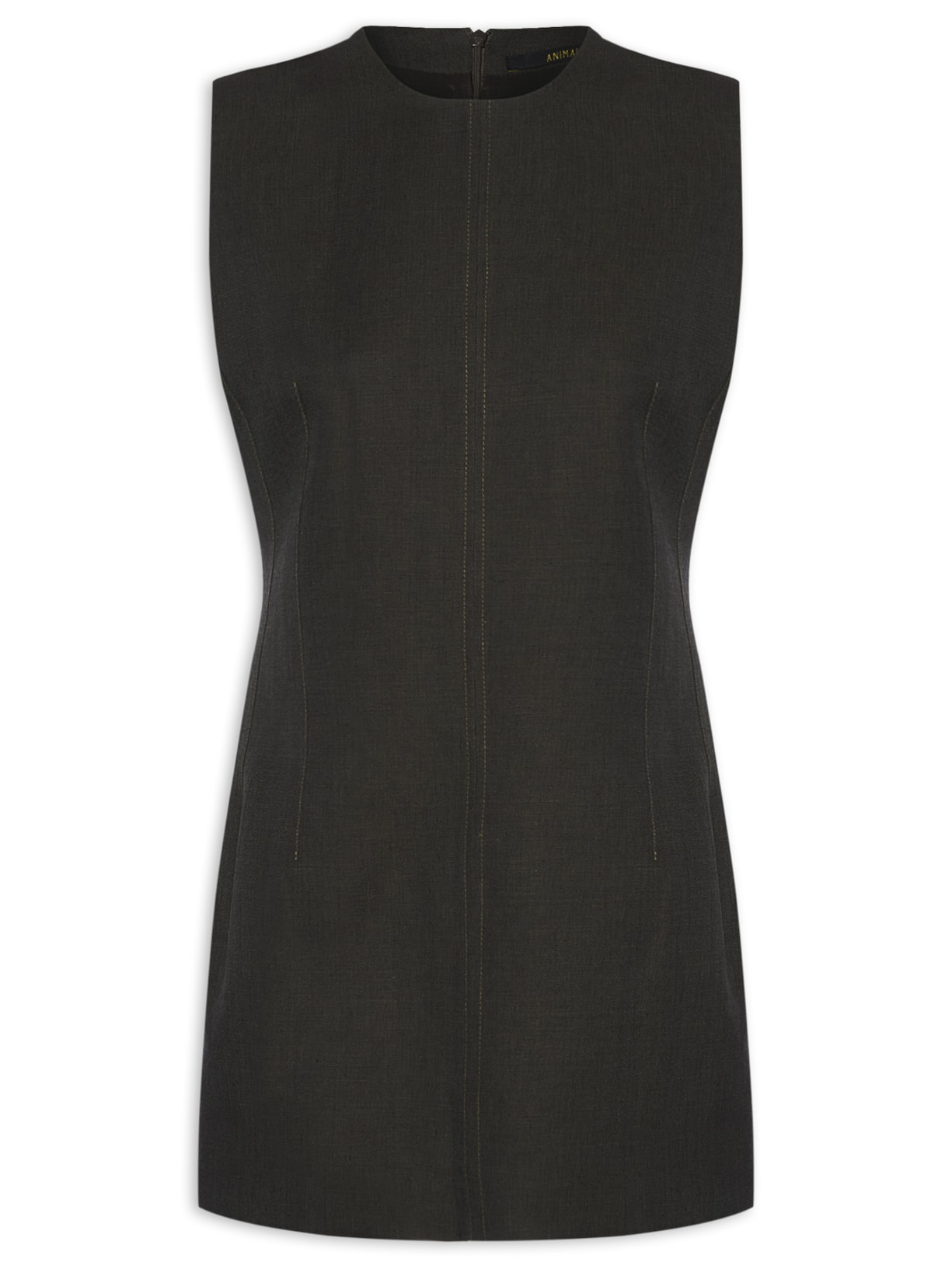 Vestido Curto Dries - Marrom