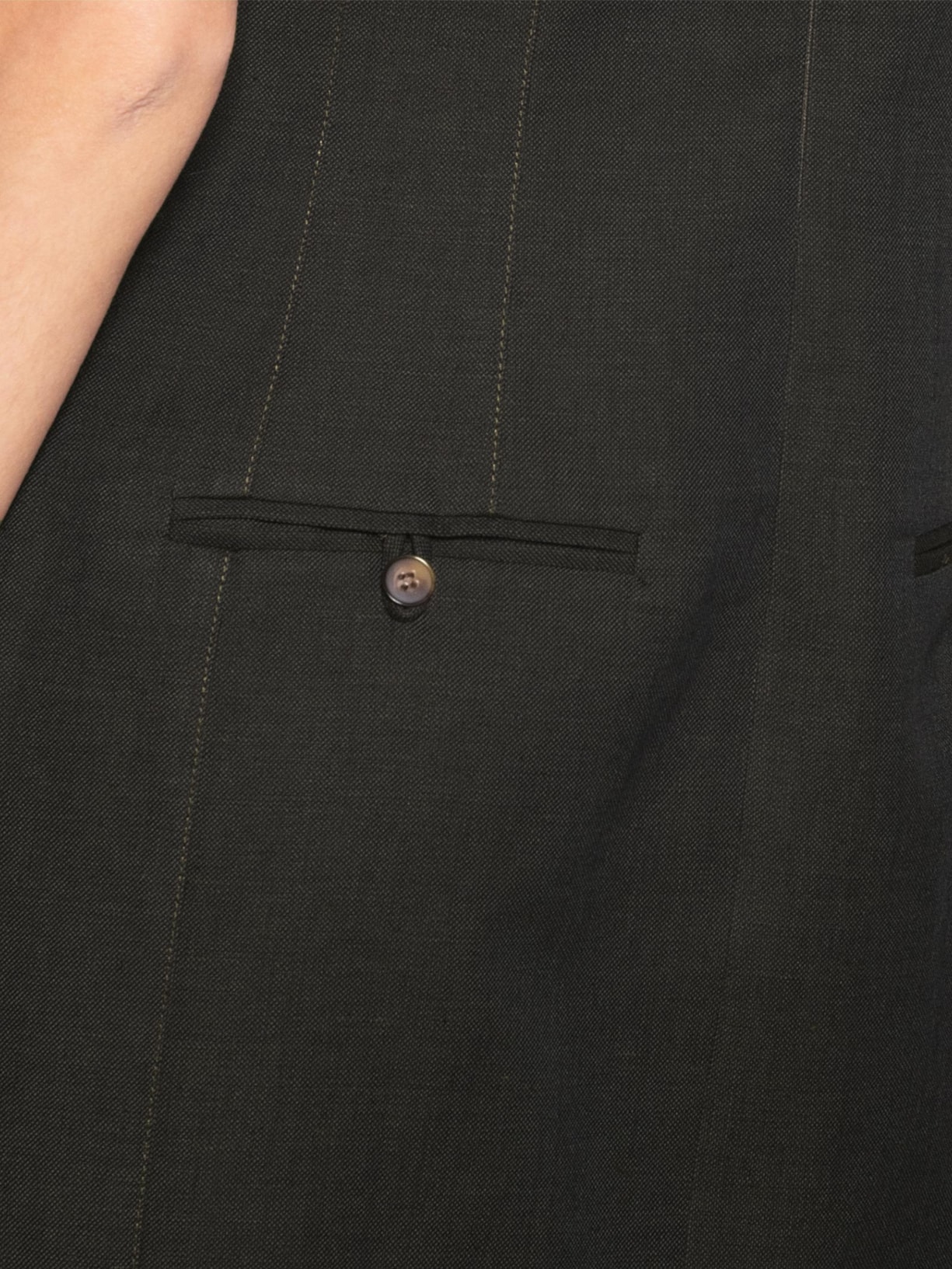 Vestido Curto Dries Marrom Animale