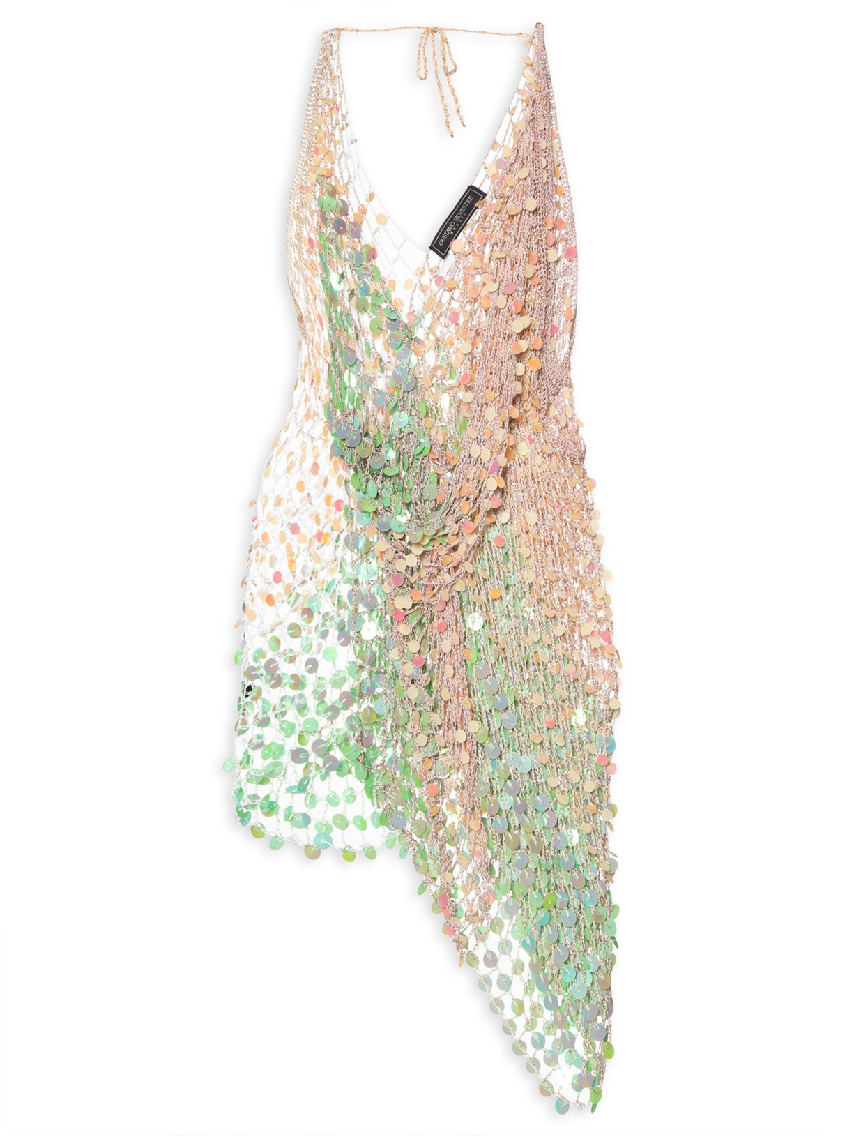 Vestido Curto Duplo - Rosa