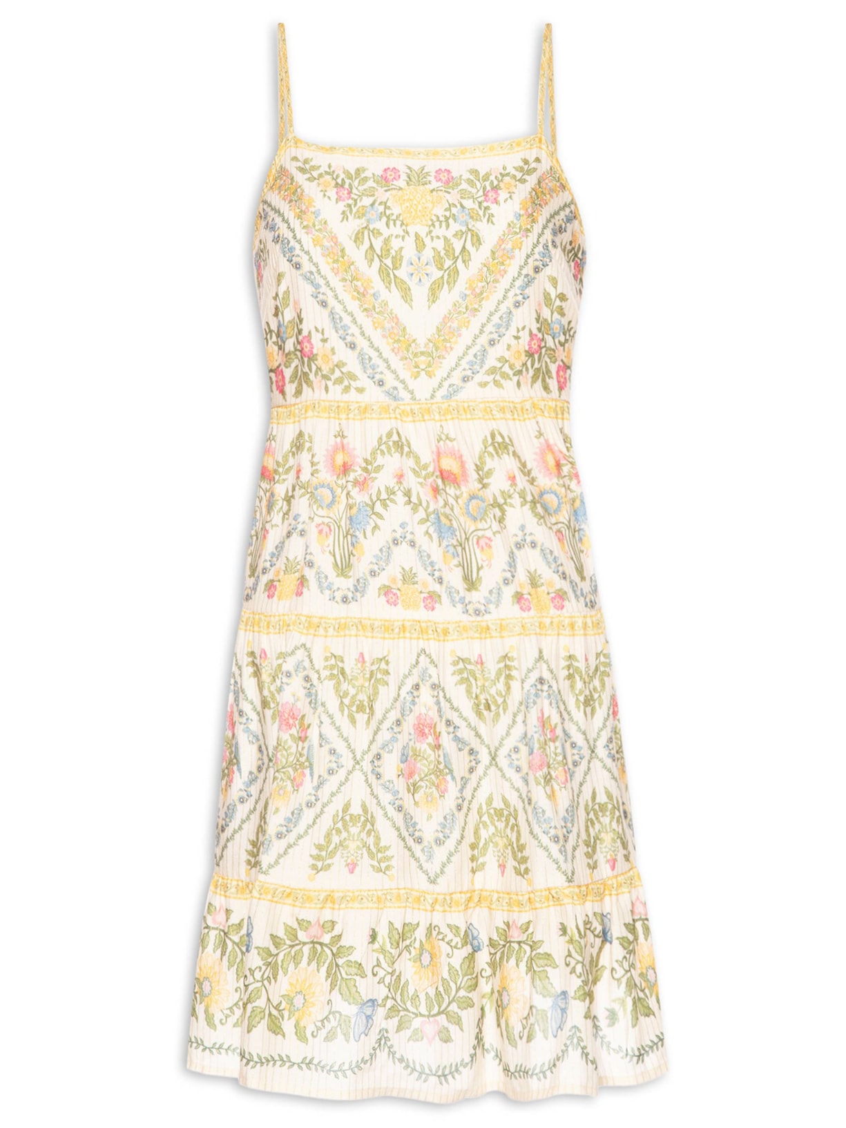 Vestido Curto Elisa - Amarelo