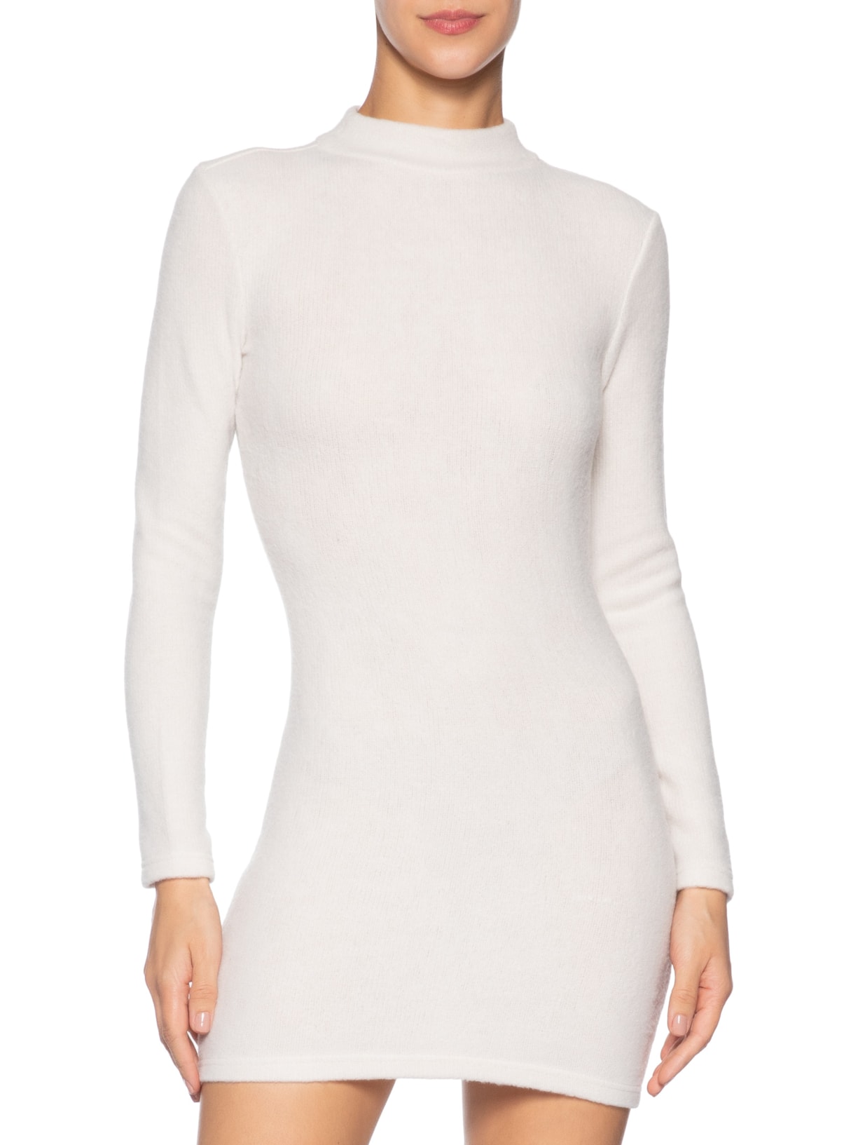 Vestido Curto Em Tricot Off White Market 33