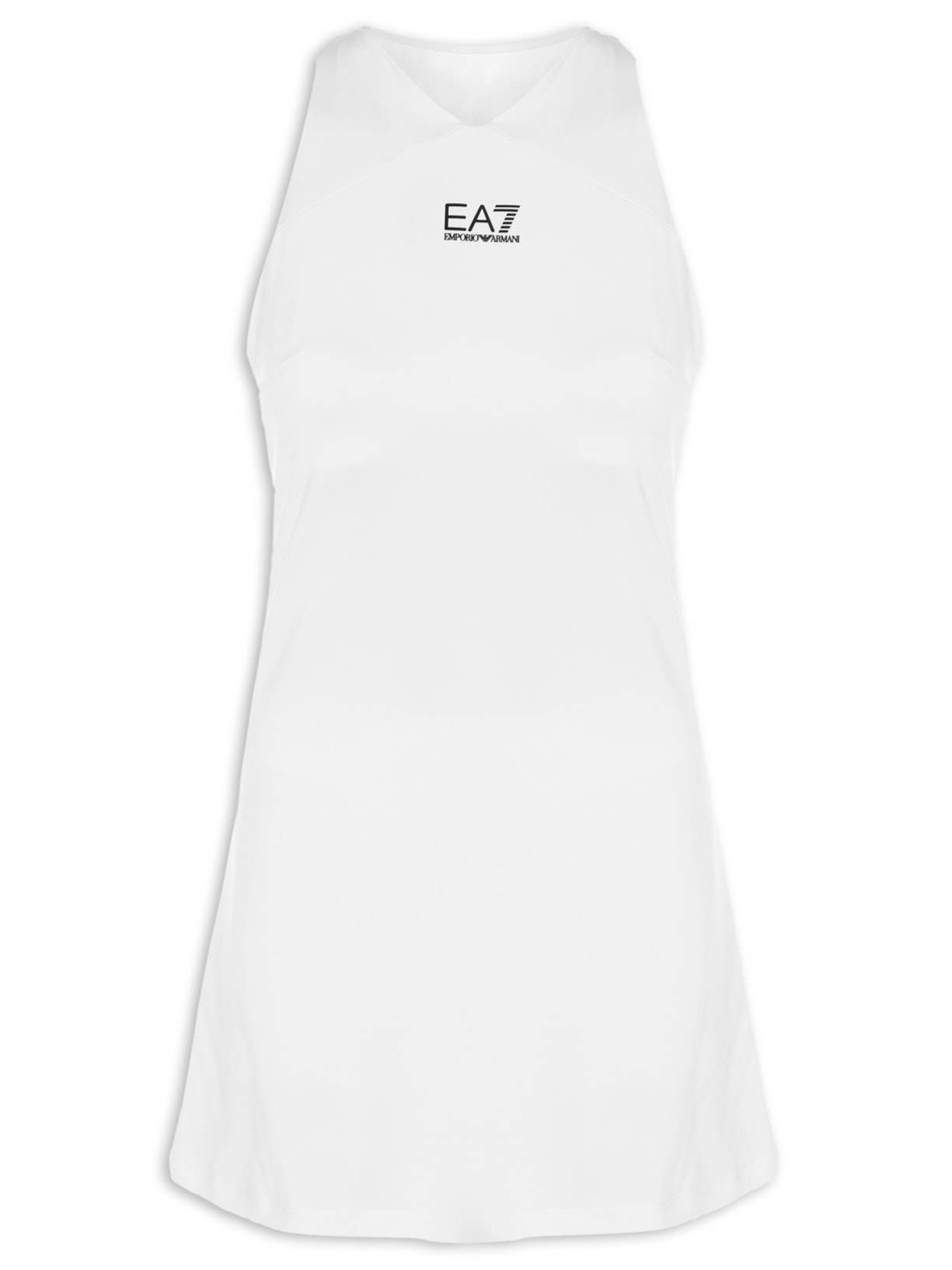 Vestido Curto Esportivo - Branco