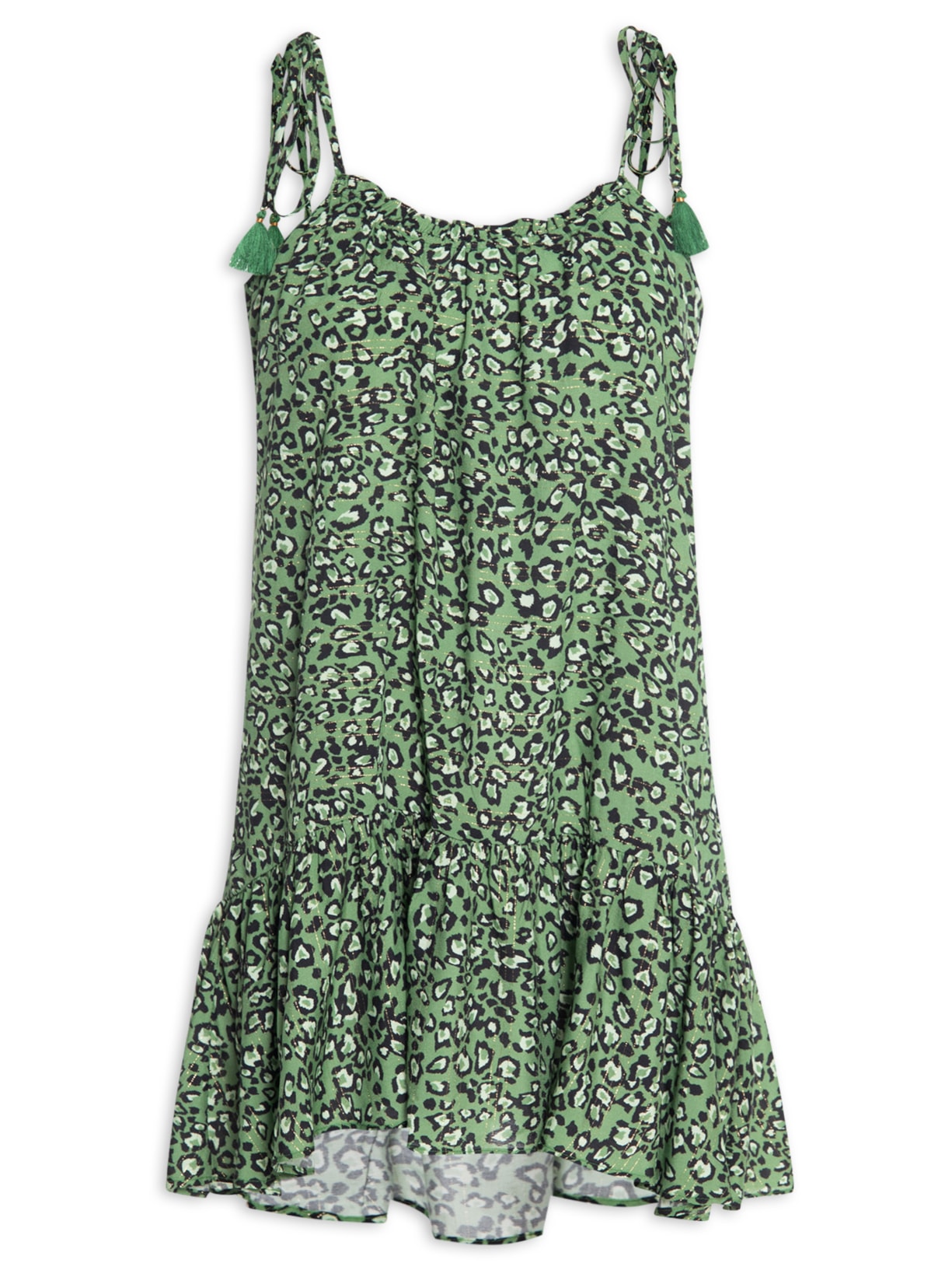 Vestido Curto Estampa Los Roques - Animal Print