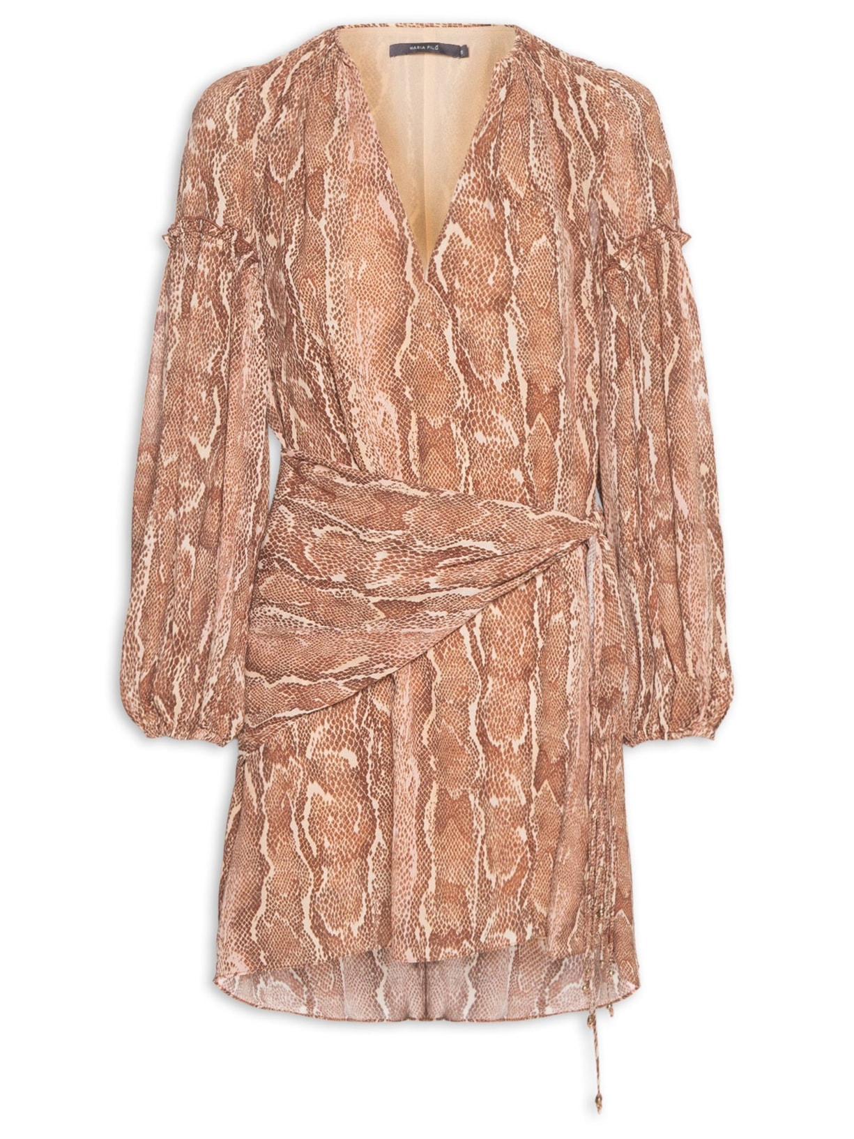 Vestido Curto Estampa Suri Rosa Maria Filó