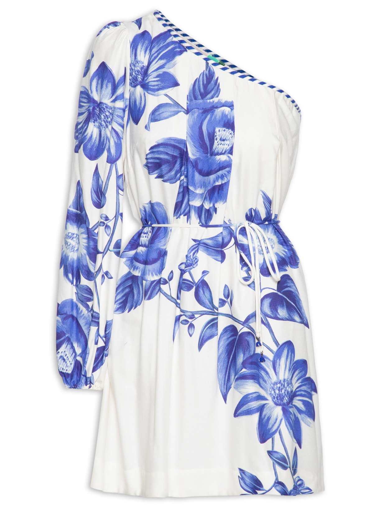 Vestido Curto Florença - Azul