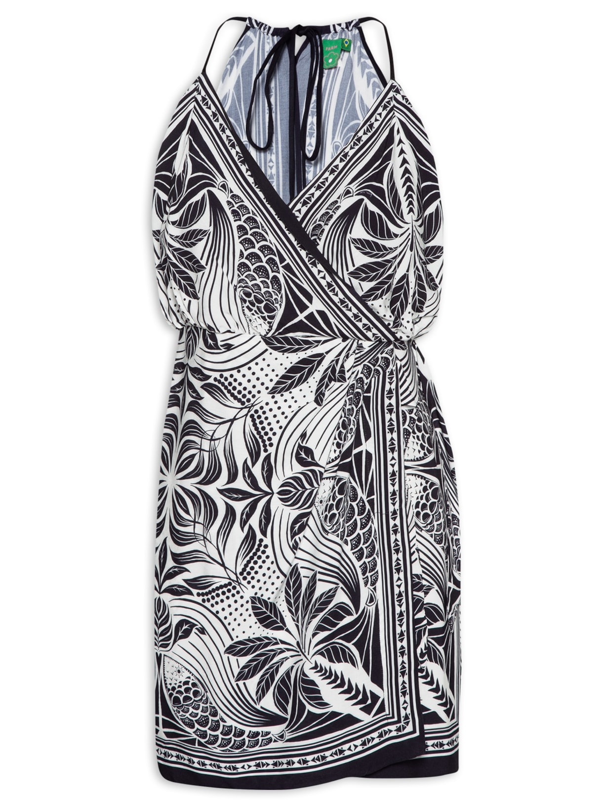 Vestido Curto Foz - Preto