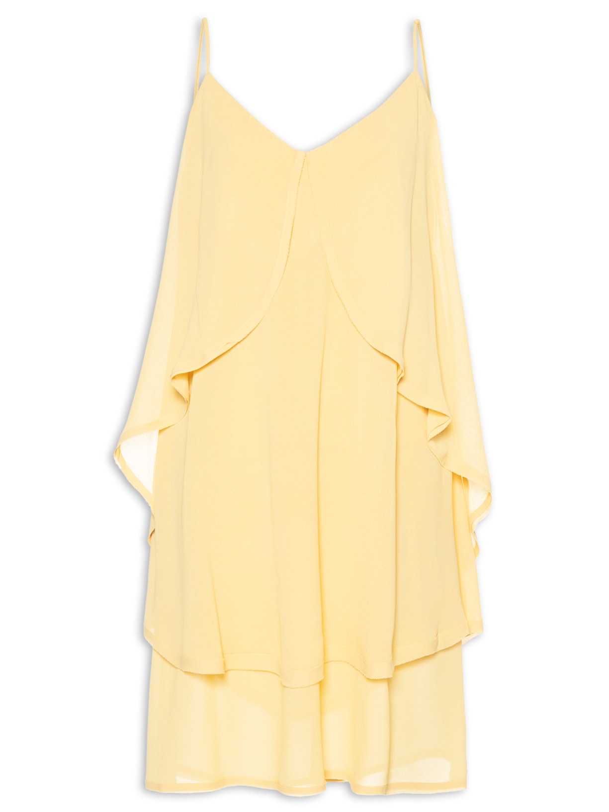 Vestido Curto Ggt - Amarelo