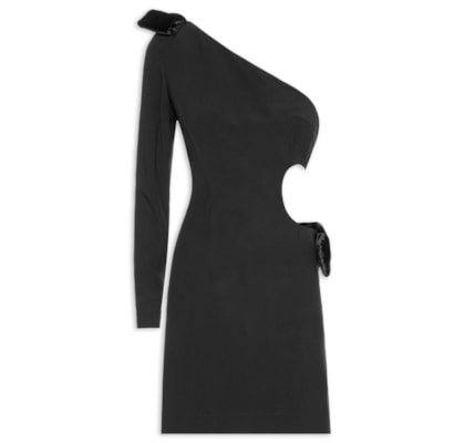 Vestido Curto Giane - Preto