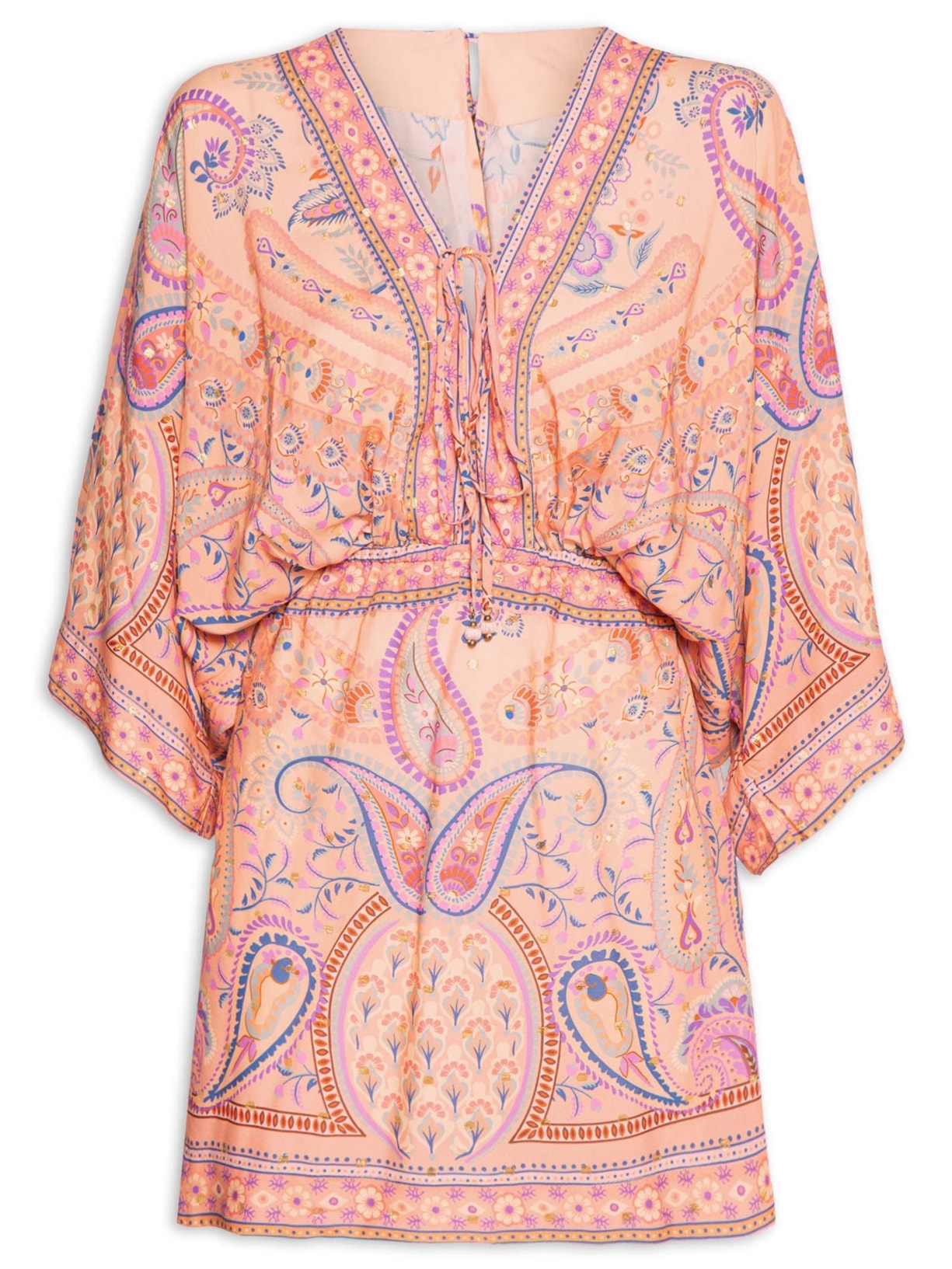 Vestido Curto Inverno Místico - Rosa