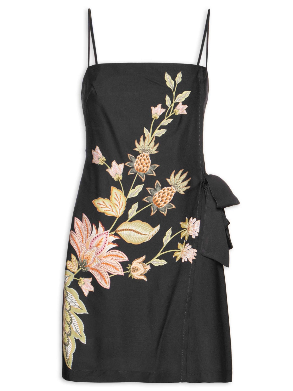 Vestido Curto Jamile - Preto