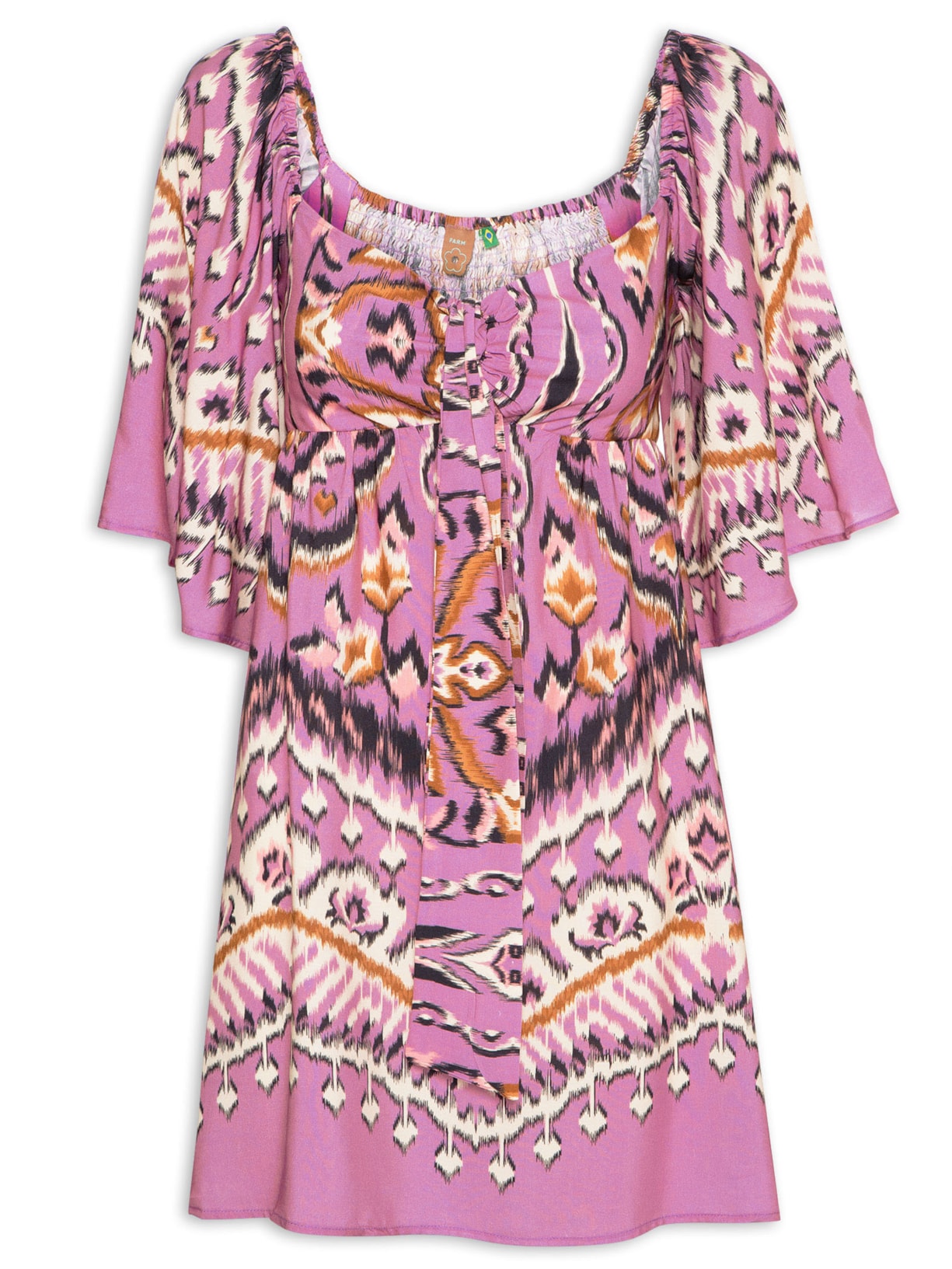 Vestido Curto Java - Rosa