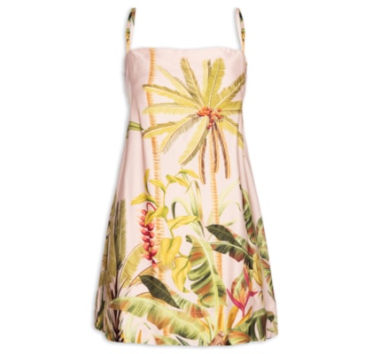 Vestido Curto Jeri - Rosa